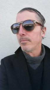 Kris Kemp, Kris, Kemp, wearing Persols, polarized, crystal lenses, Persol sunglasses, Kris Kemp, Bushwick, Brooklyn, New York, New York City, NY, NYC